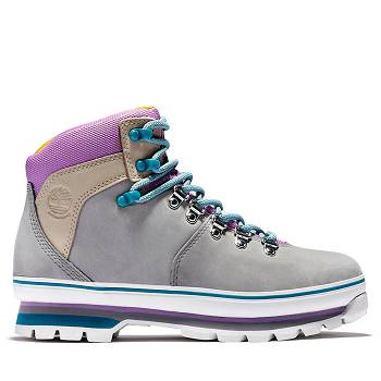 Timberland Euro Hiker Mixed-Media - Siva Nepremokave Topanky Damske, T0480SK